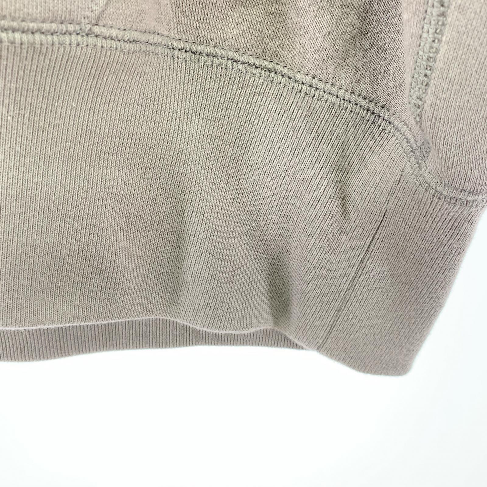 パーカー MHL. LIGHT LOOPBACK COTTON TOP 茶 (XL) ブラウン