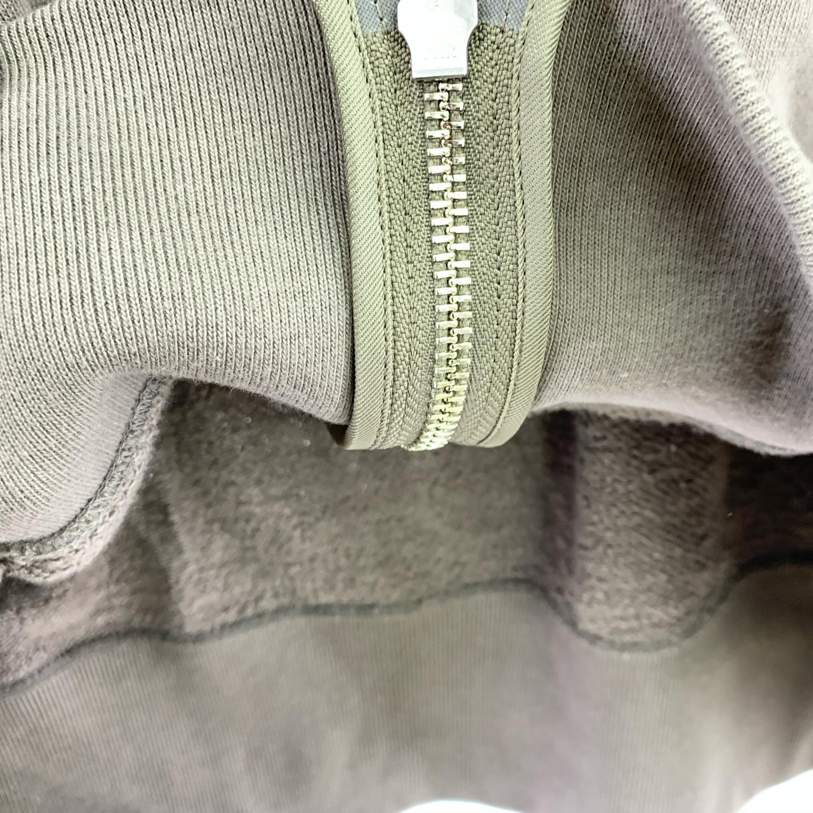 パーカー MHL. LIGHT LOOPBACK COTTON TOP 茶 (XL) ブラウン