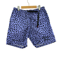 ショートパンツ GRAMICCI レオパード ロゴ ショートパンツ XL 青 ブルー