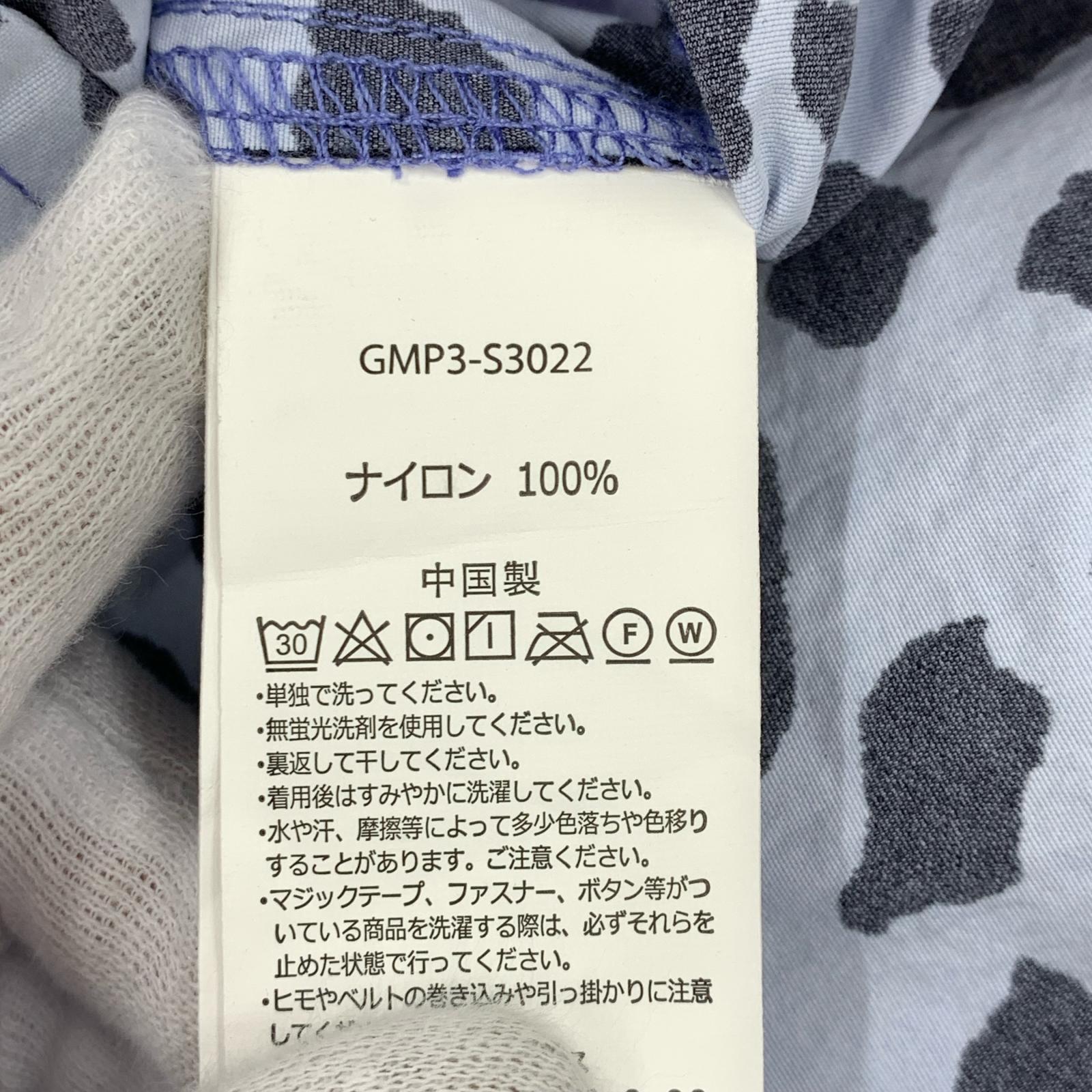 ショートパンツ GRAMICCI レオパード ロゴ ショートパンツ XL 青 ブルー