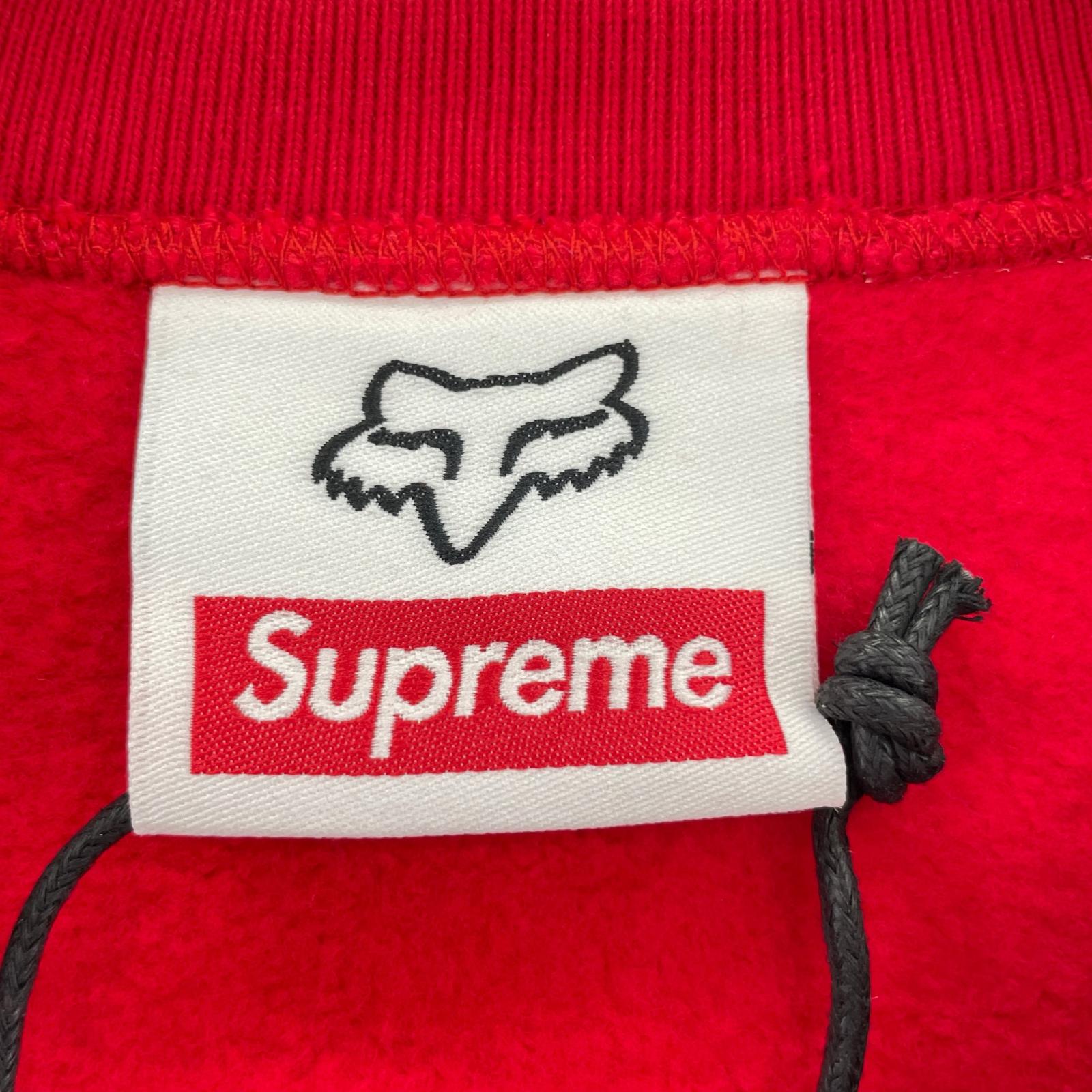 スウェット 19AW honda fox racing crewneck S