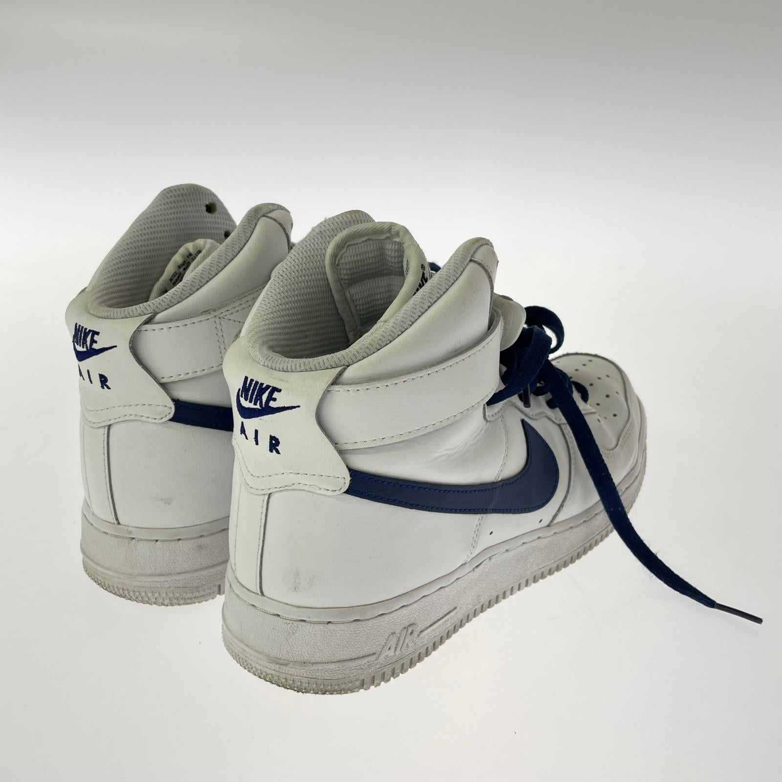 スニーカー AIR FORCE 1 HIGH by you 26cm 26.5cm (US8 1/2 UK8 EU43) ホワイト