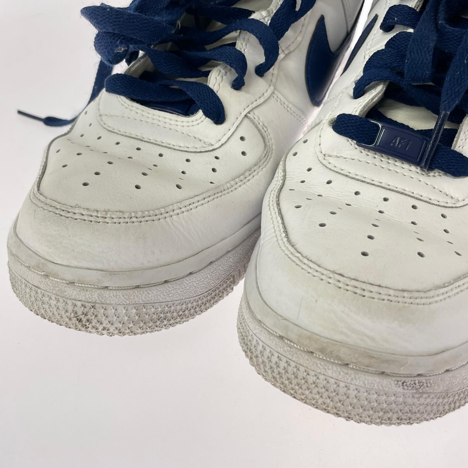 スニーカー AIR FORCE 1 HIGH by you 26cm 26.5cm (US8 1/2 UK8 EU43) ホワイト