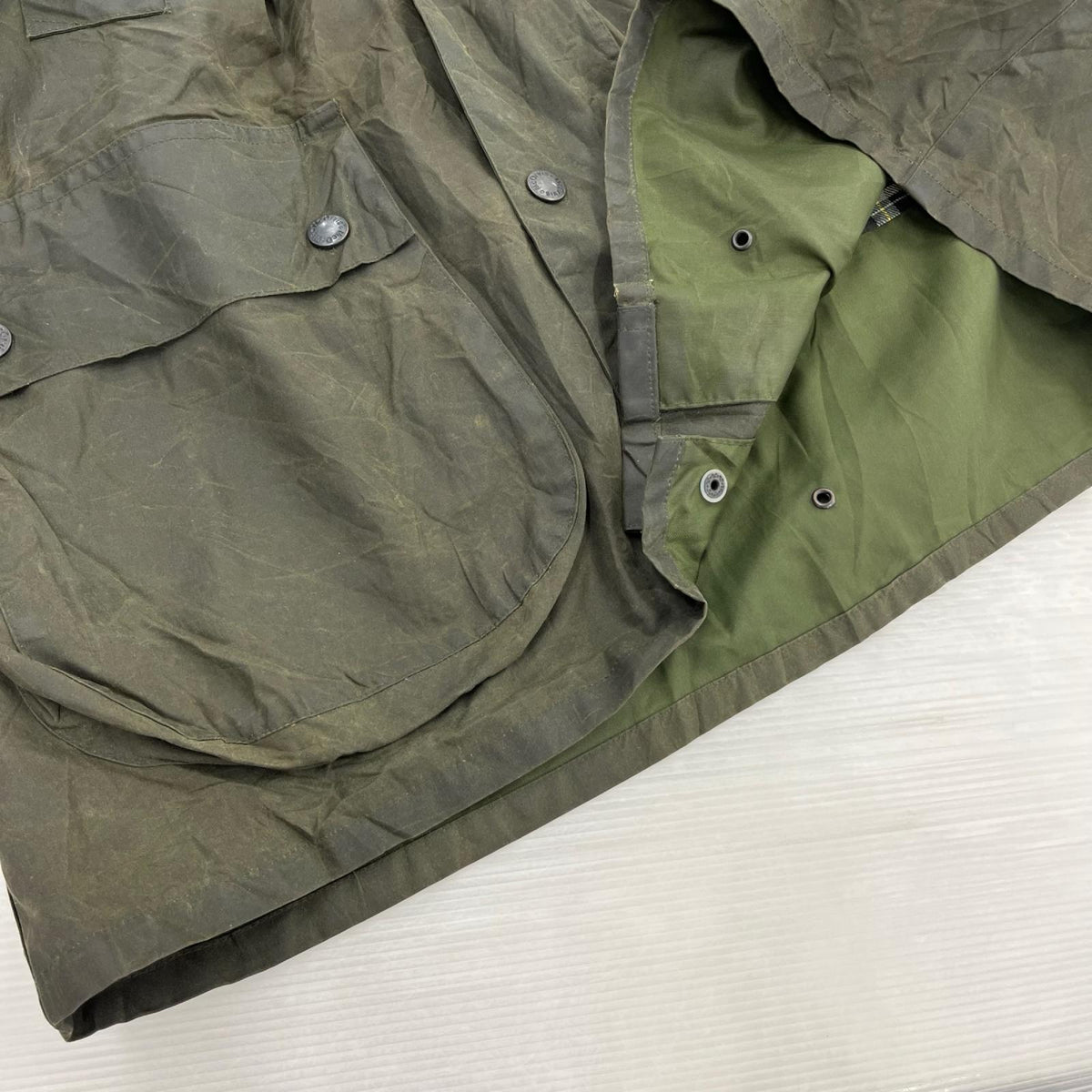 ジャケット 90s Mc Orvis オイルドジャケット オリーブ