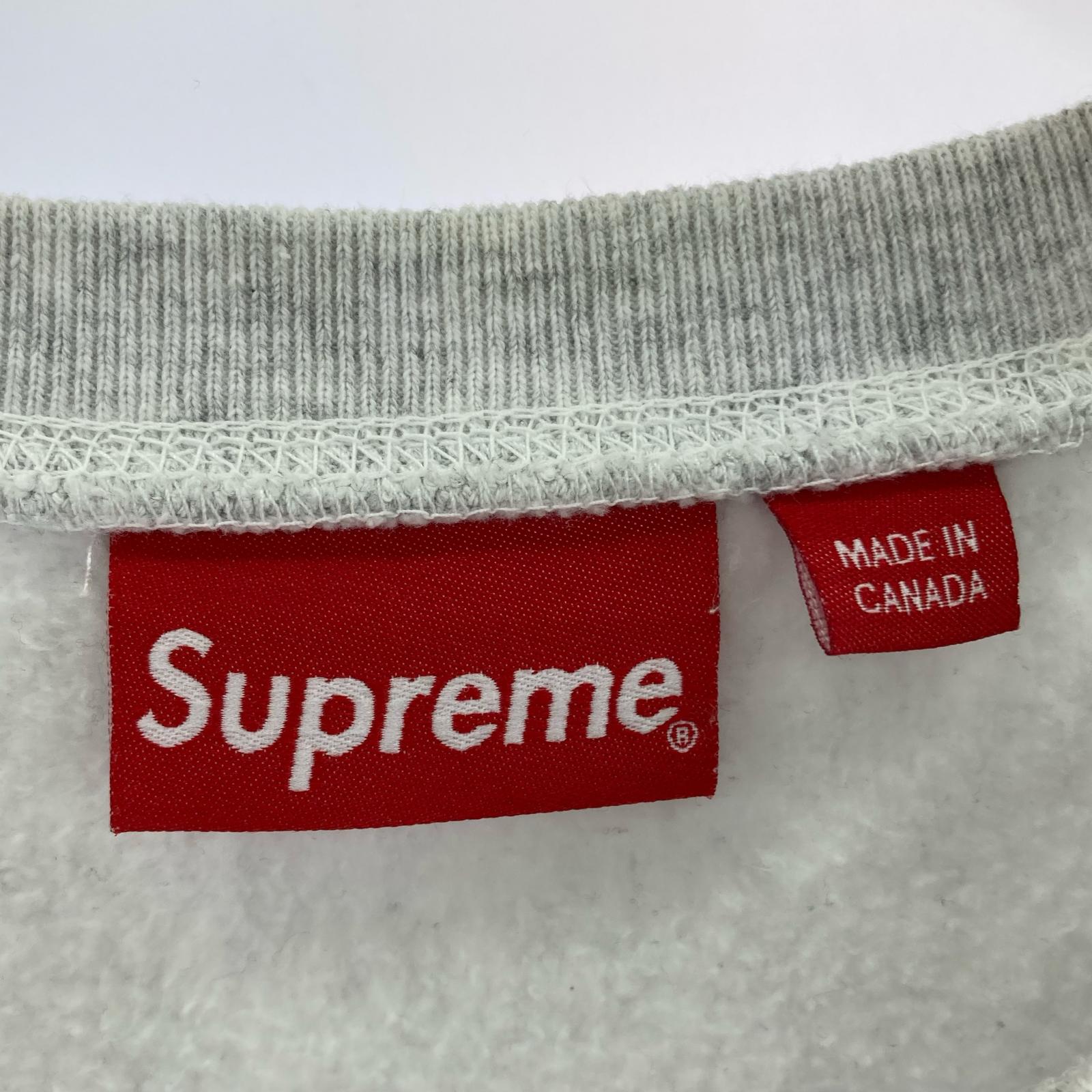 スウェット 18AW Box Logo Crewneck SIZE L L グレー