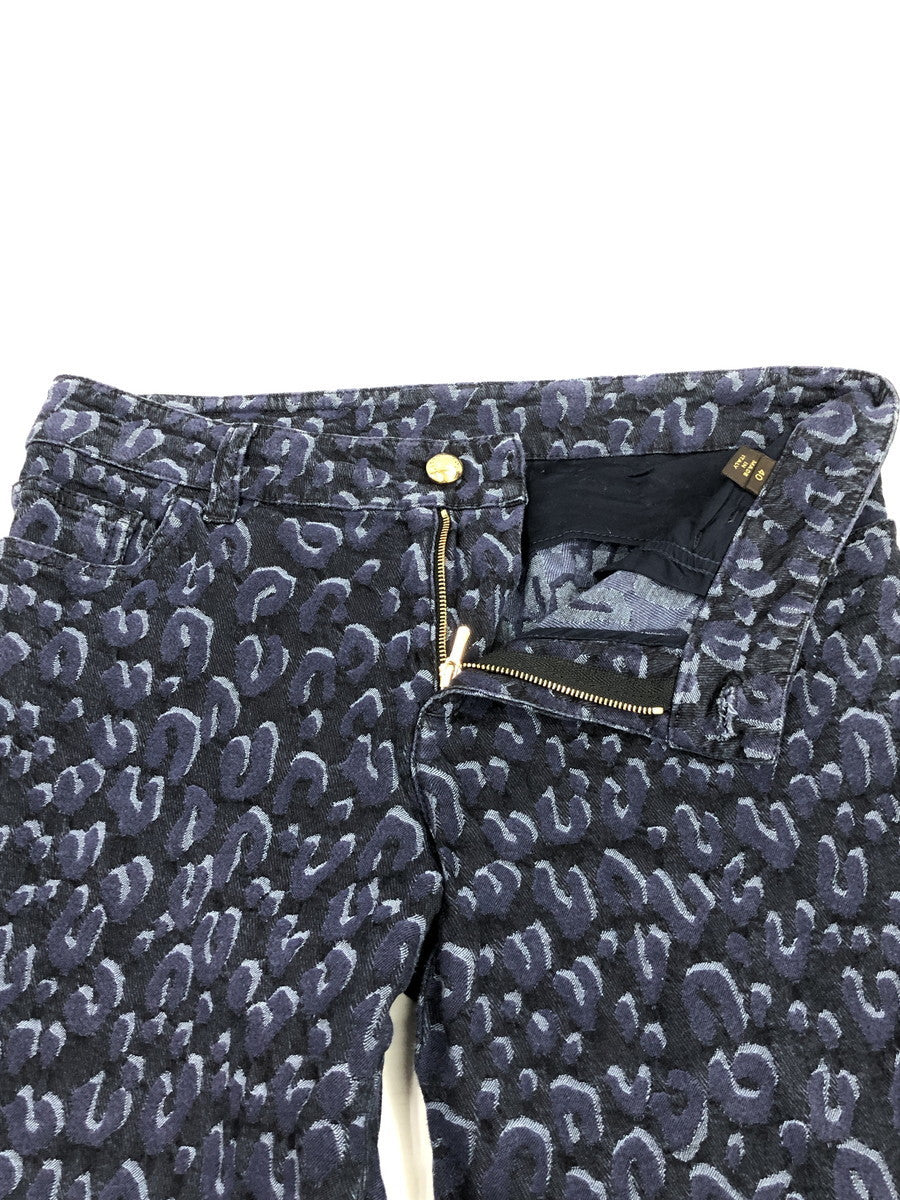 LV モノグラムマルチ デニム サブリナ丈