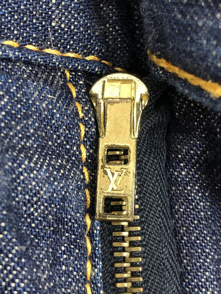 LV モノグラムフラワー刺繍 デニム
