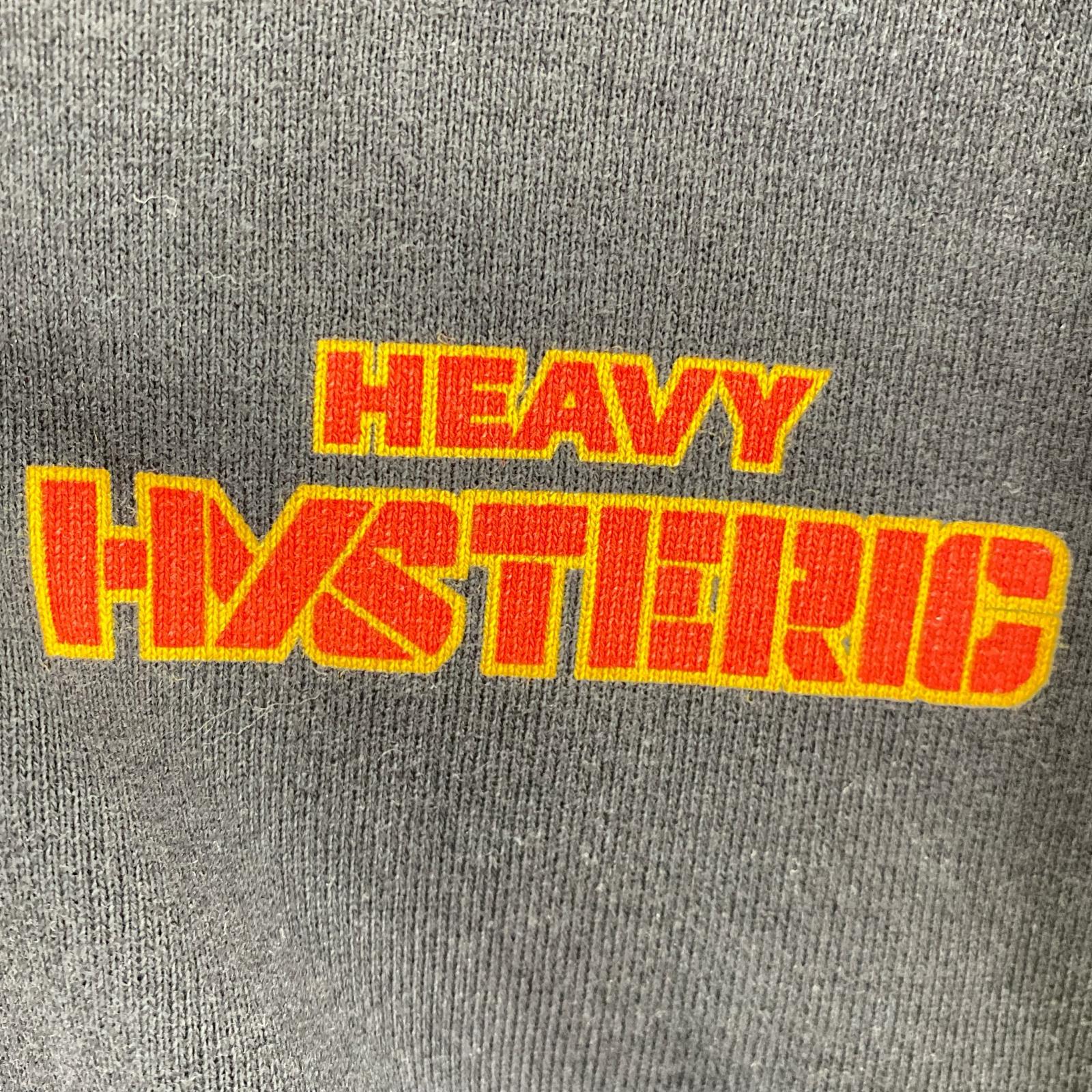 パーカー HEAVY HYSTERIC BLK M M ブラック