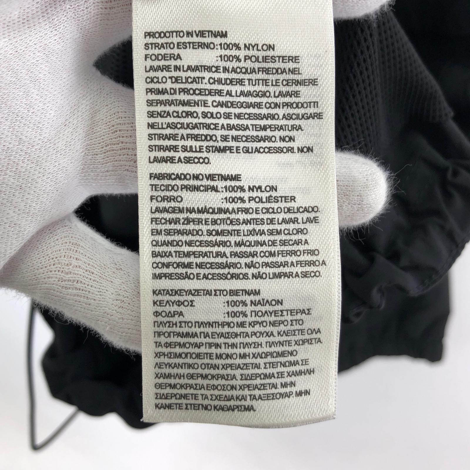 ジャケット water proof hooded shell jacket 黒 (XL) ブラック