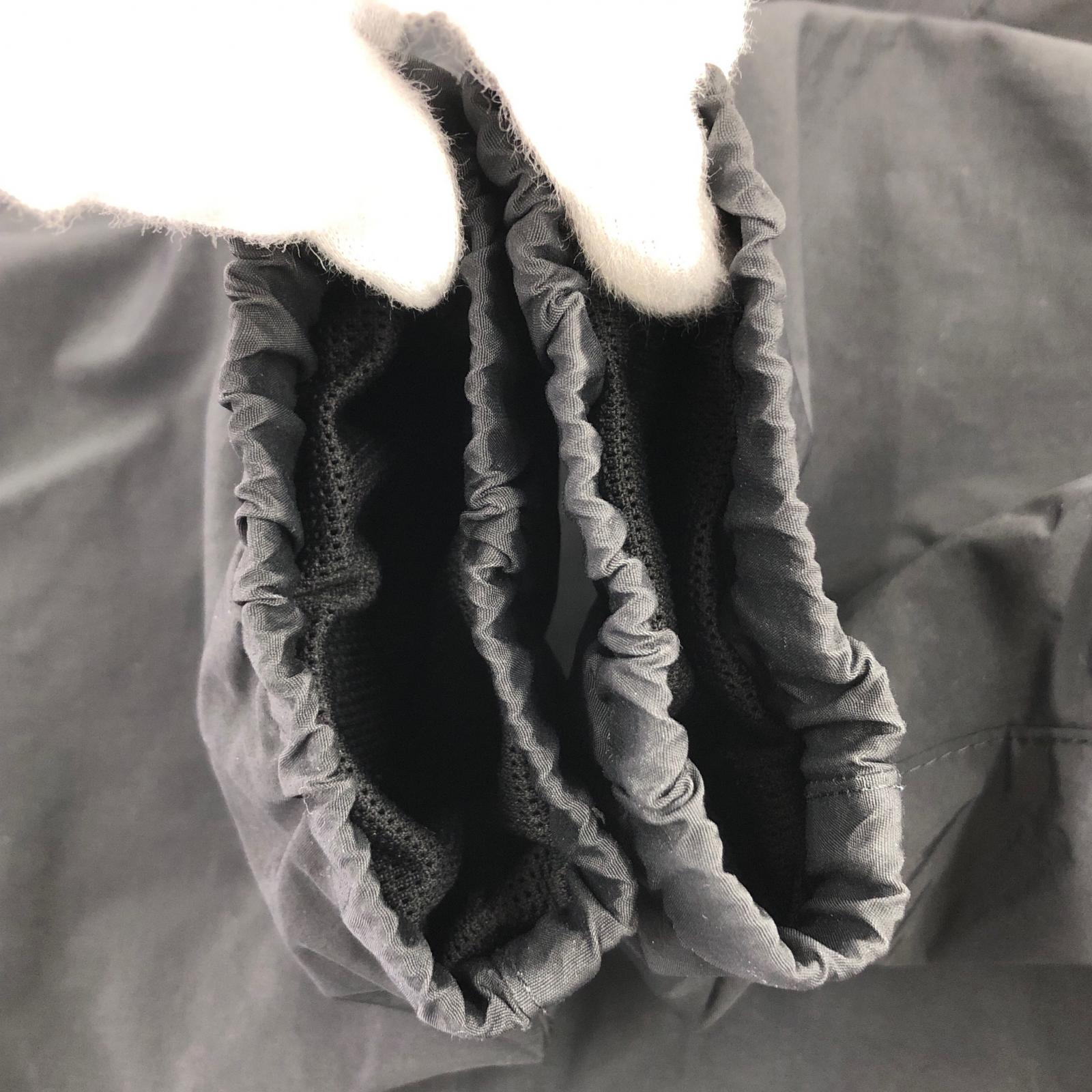 ジャケット water proof hooded shell jacket 黒 (XL) ブラック