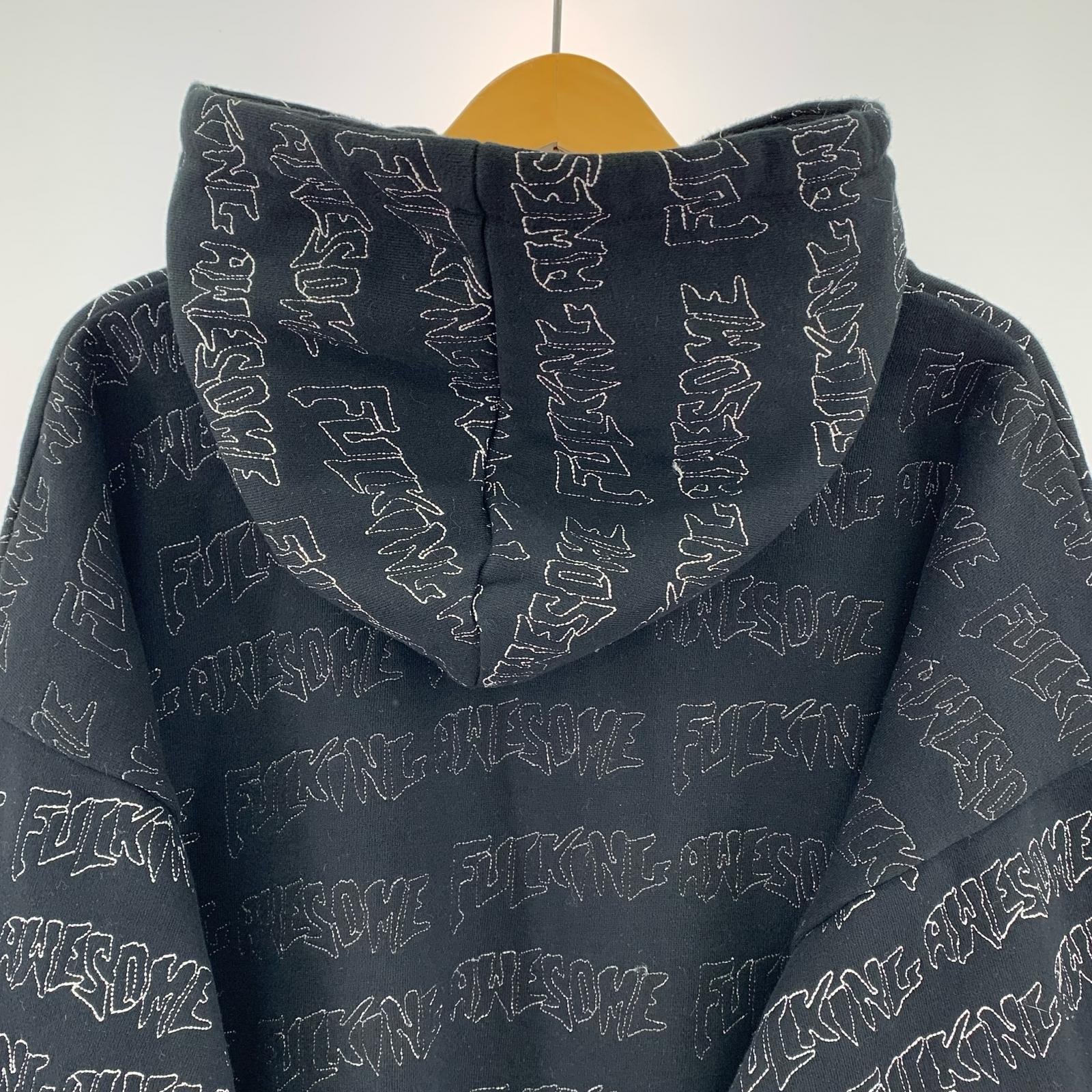 パーカー AOP Stamp Hoodie 黒 (2XL) ブラック