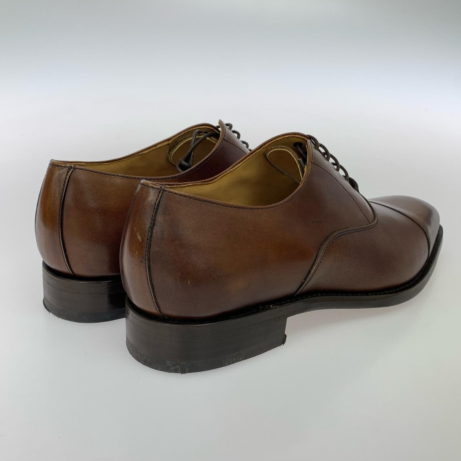 シューズ Berwick Leather Shoes BRW 26.5cm ブラウン