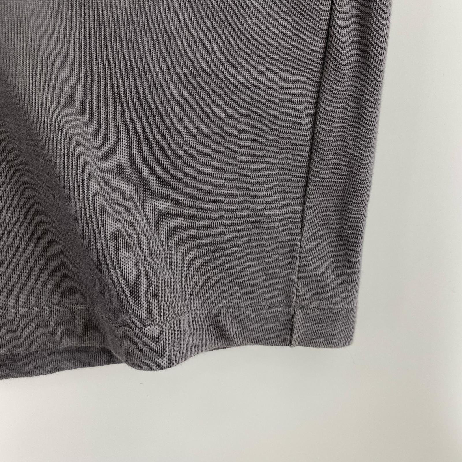 半袖Tシャツ ワンポイントロゴ M 灰 M グレー