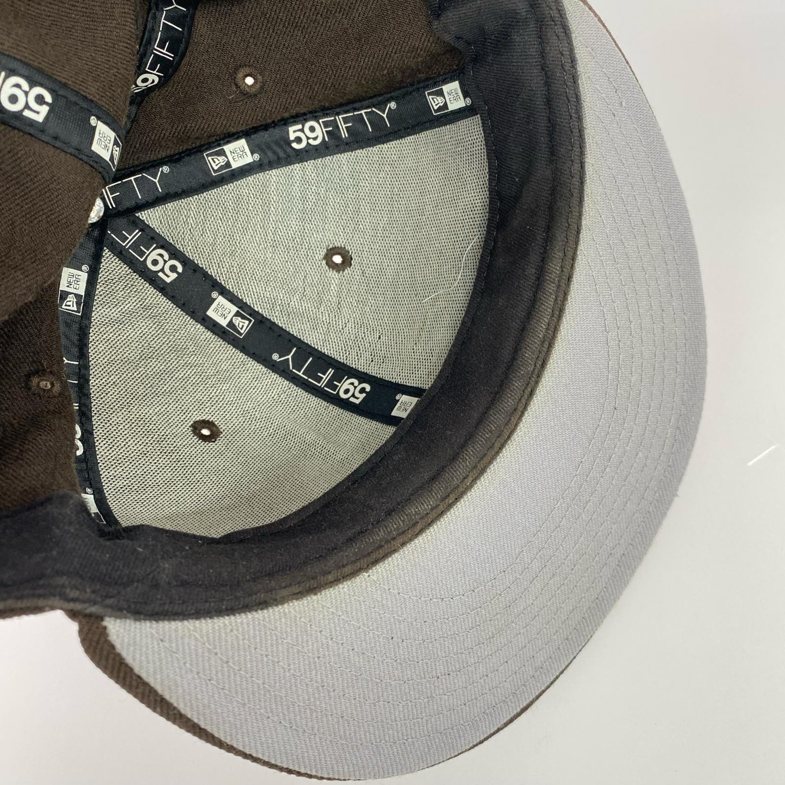 キャップ ×NEW ERA CLASSIC SCRIPT CAP ブラウン