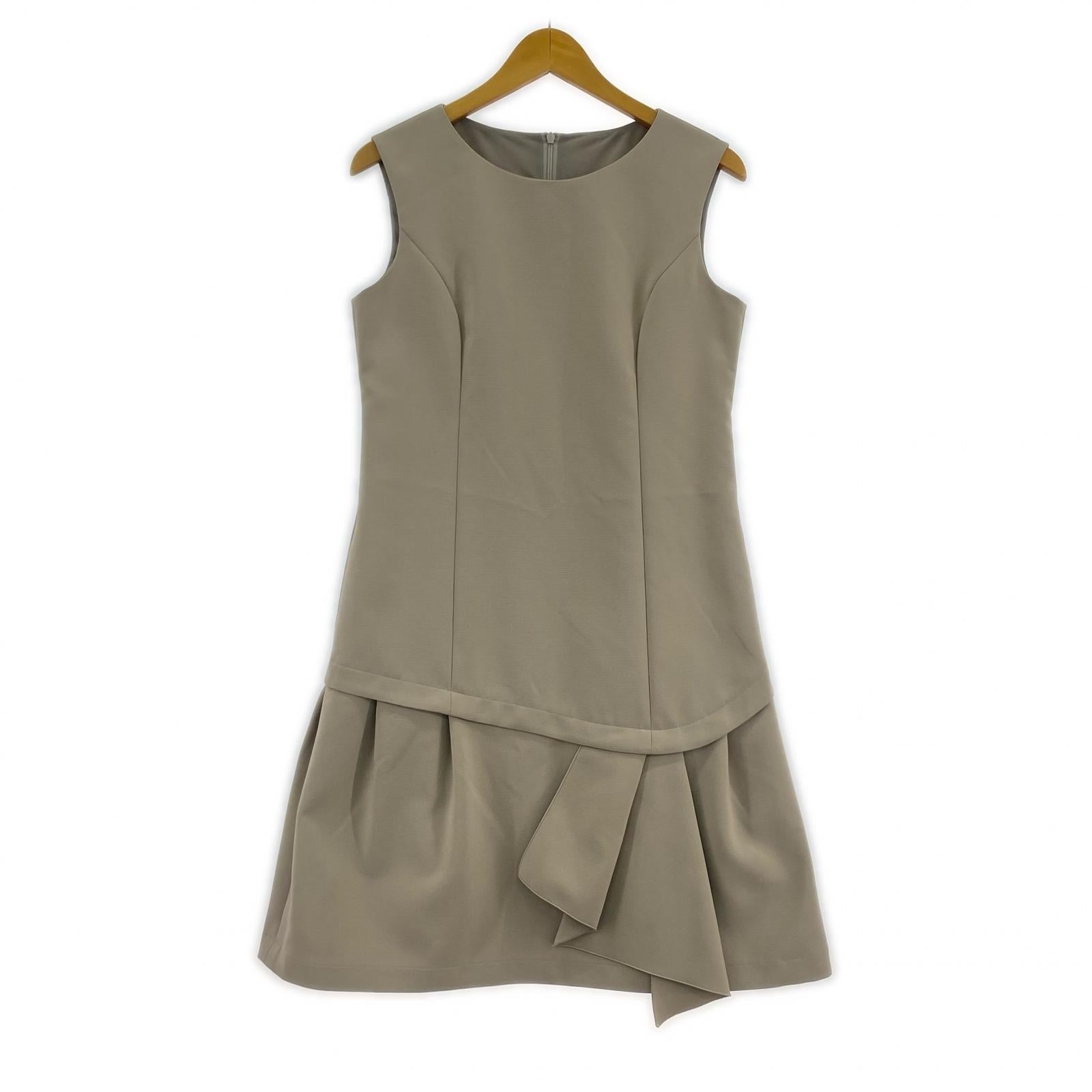 ワンピース Rene ノースリーブワンピース 36 ベージュ