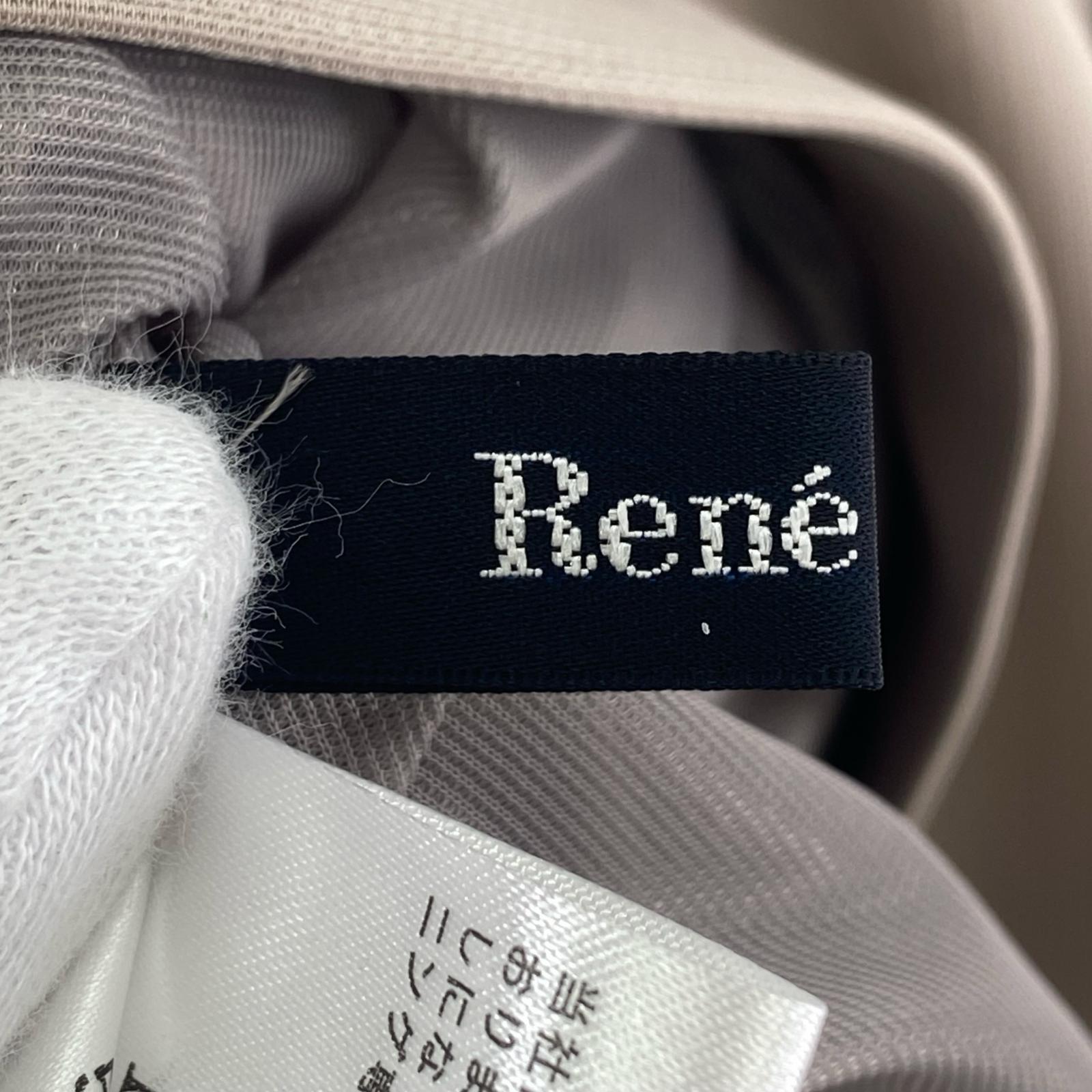 ワンピース Rene ノースリーブワンピース 36 ベージュ