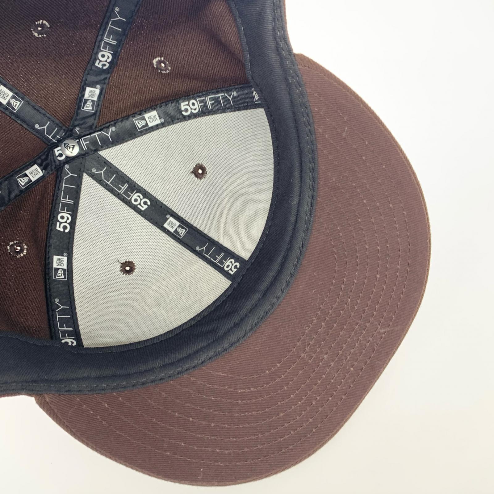 キャップ ×NEW ERA ベースボールキャップ ブラウン ブラウン
