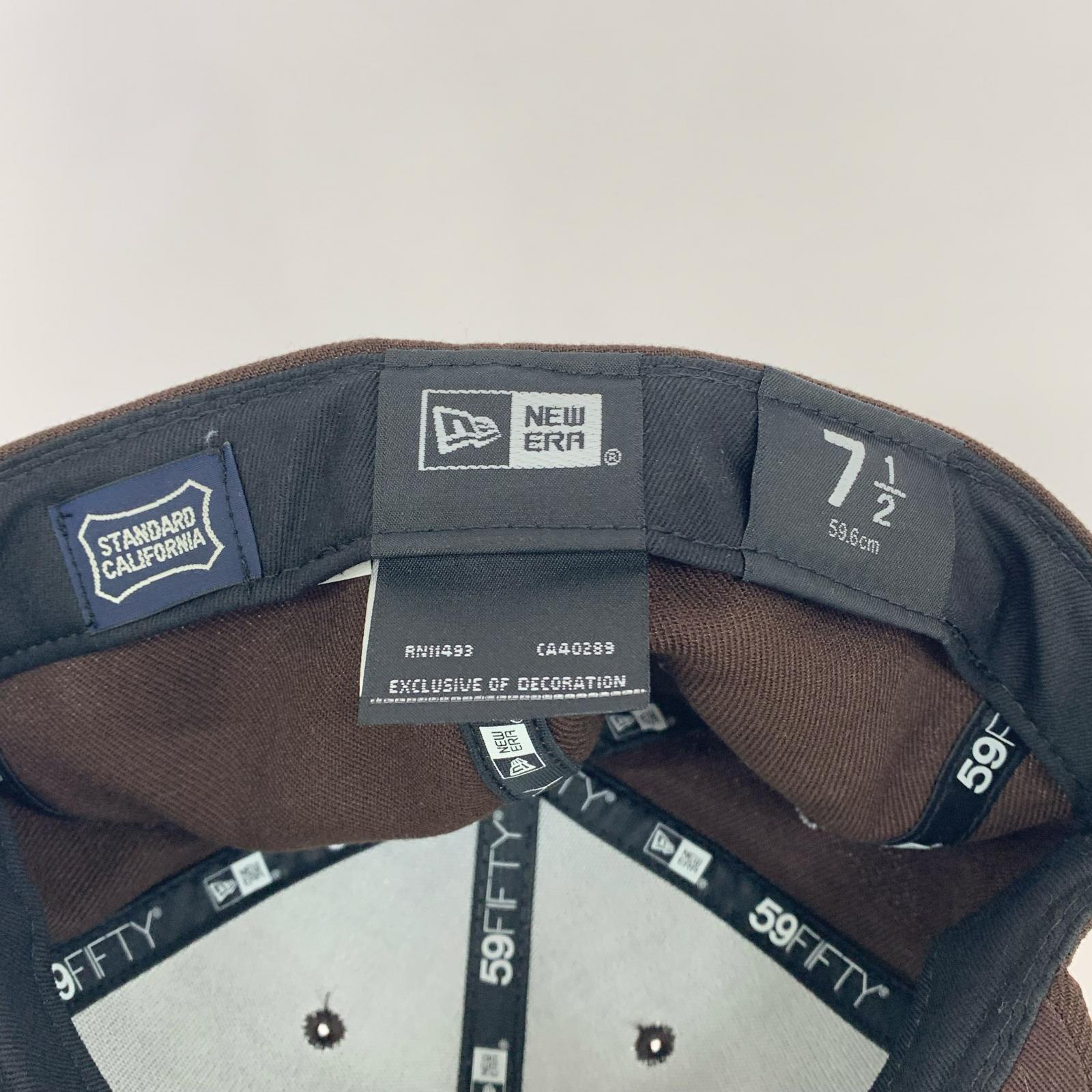 キャップ ×NEW ERA ベースボールキャップ ブラウン ブラウン