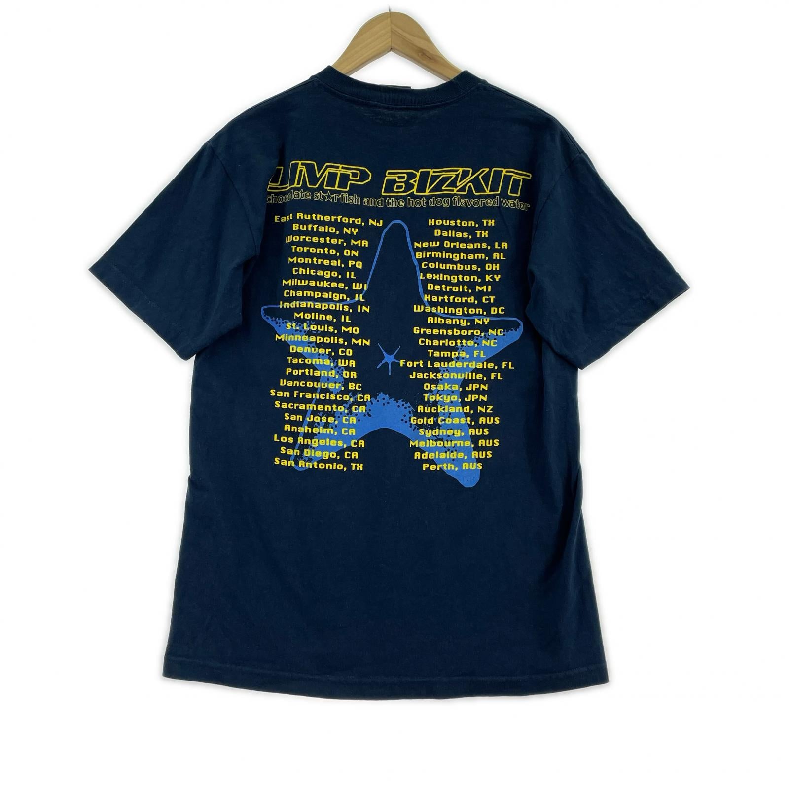 半袖Tシャツ LIMP BIZKIT ツアーT M M ブルー