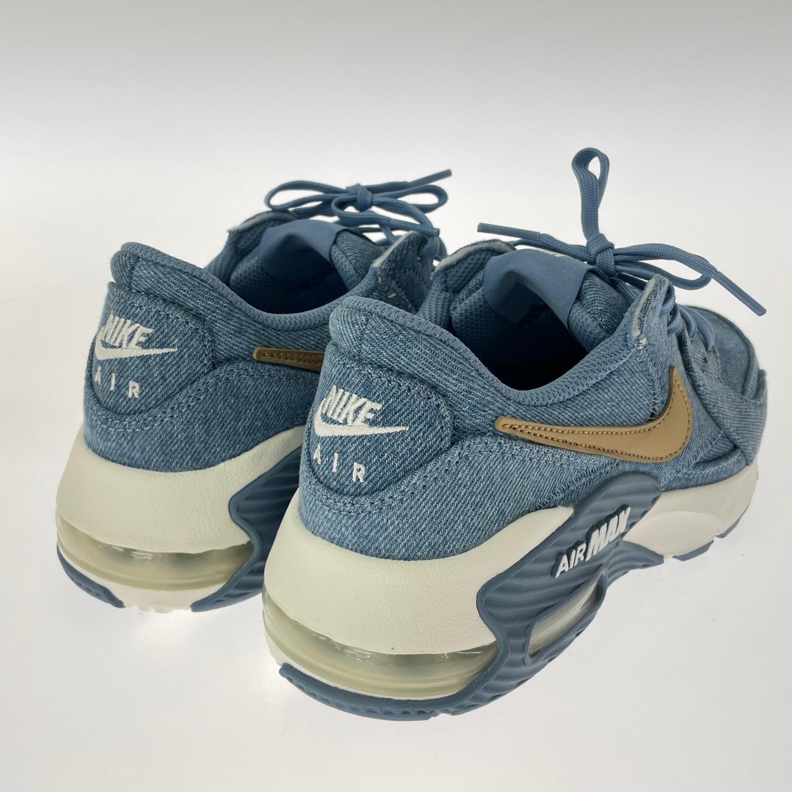 スニーカー AIRMAX Excee デニム/ゴールド (23.5) 23.5cm (US5 1/2 UK5 EU37)