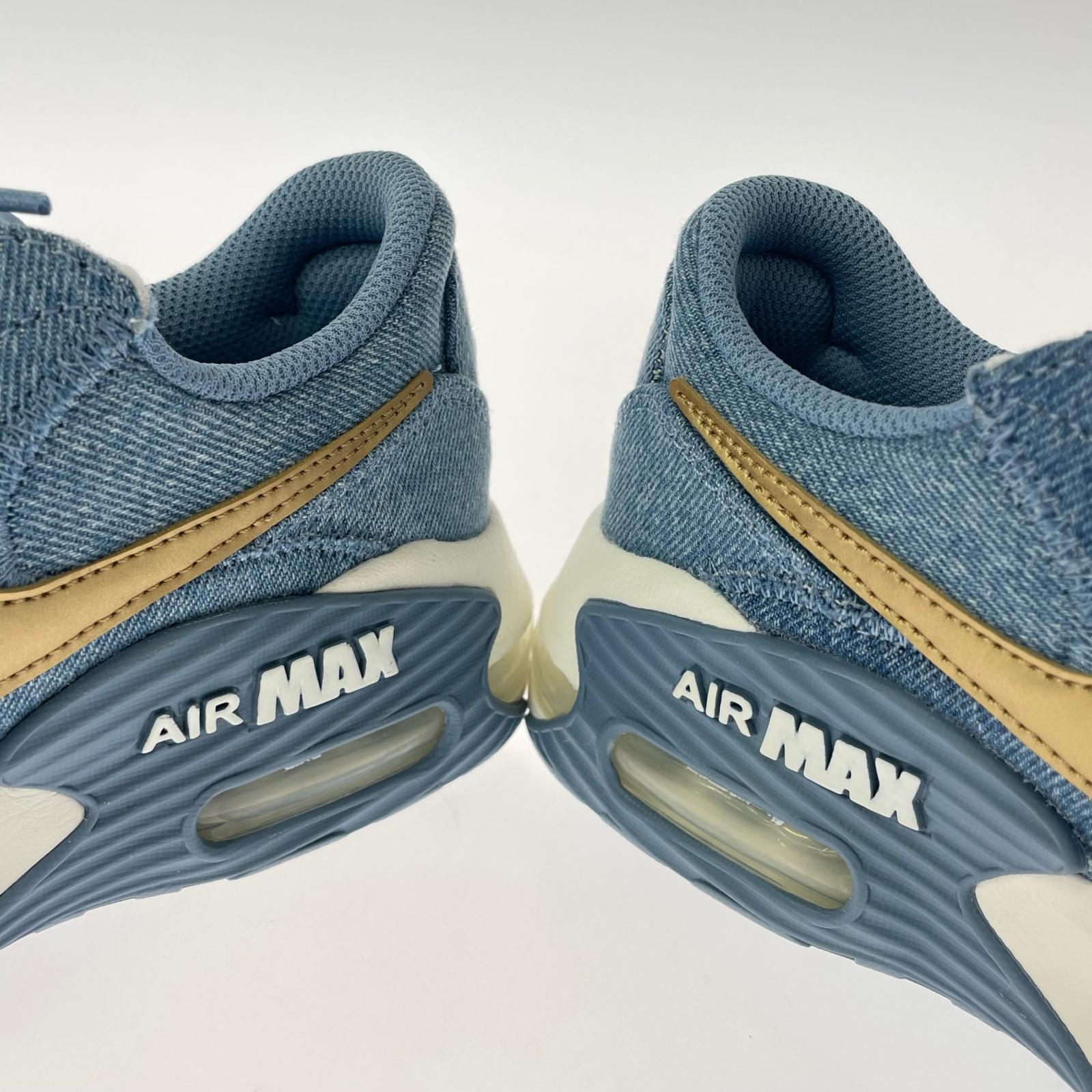 スニーカー AIRMAX Excee デニム/ゴールド (23.5) 23.5cm (US5 1/2 UK5 EU37)