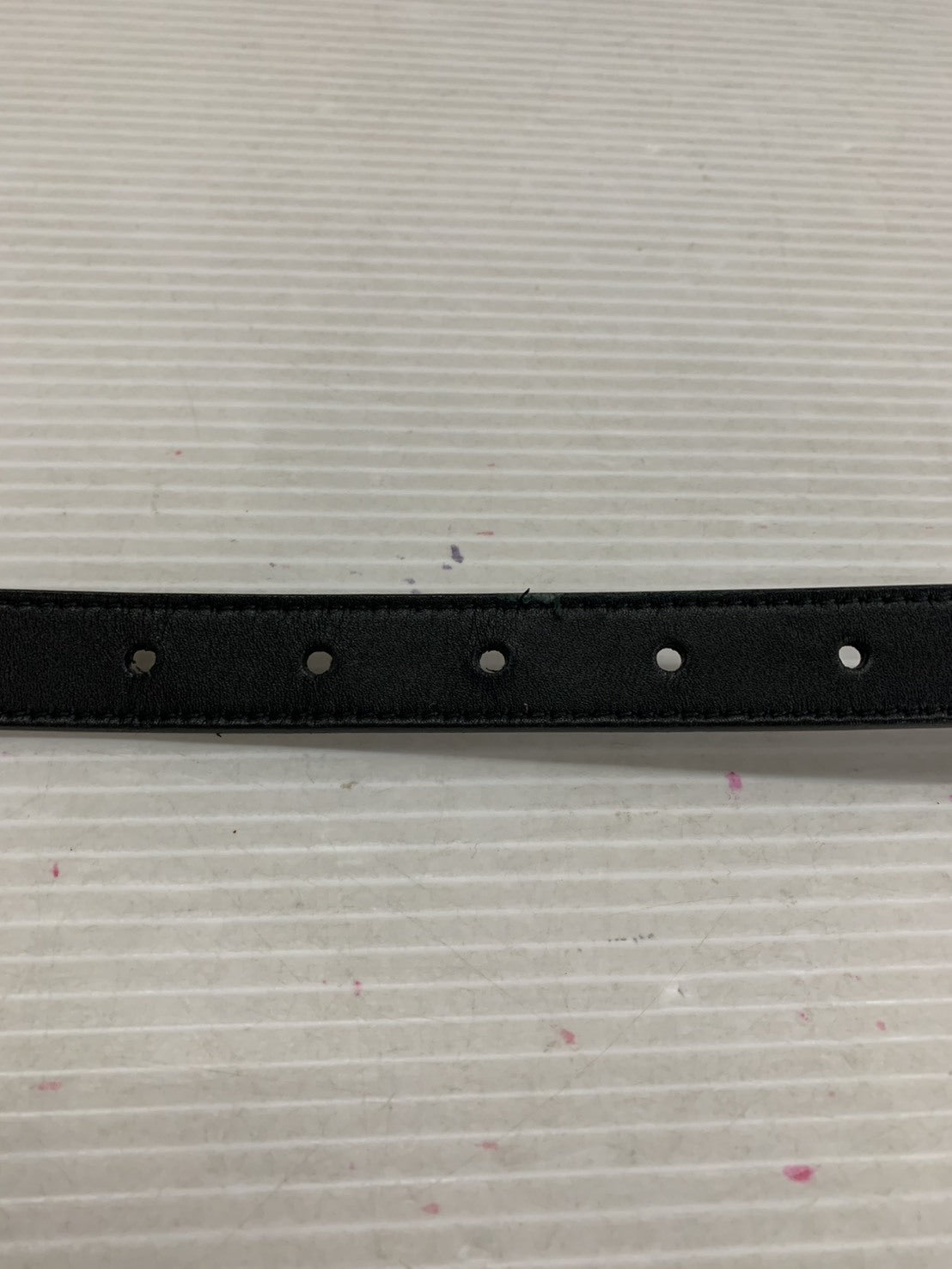 GUCCI ダブルG スリムベルト ブラック