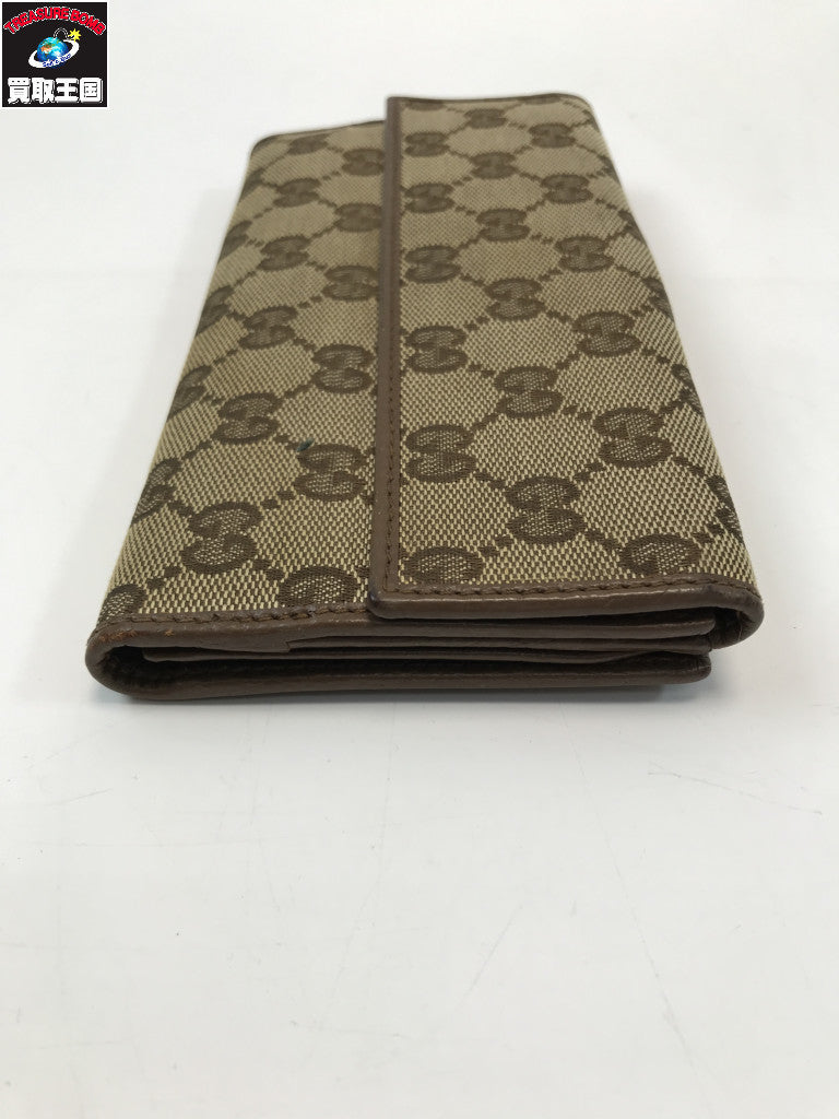 GUCCI 231841 GGキャンバス 長財布
