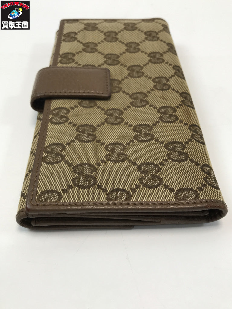 GUCCI 231841 GGキャンバス 長財布