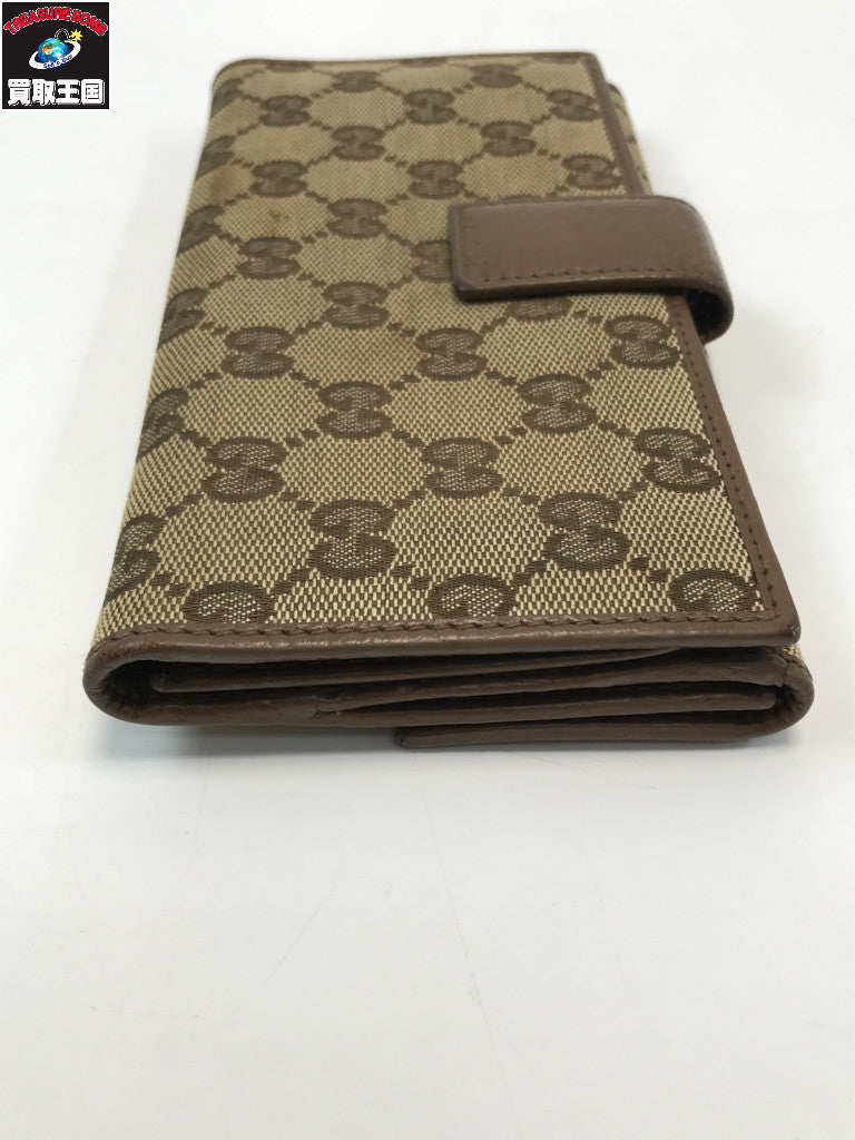 GUCCI 231841 GGキャンバス 長財布