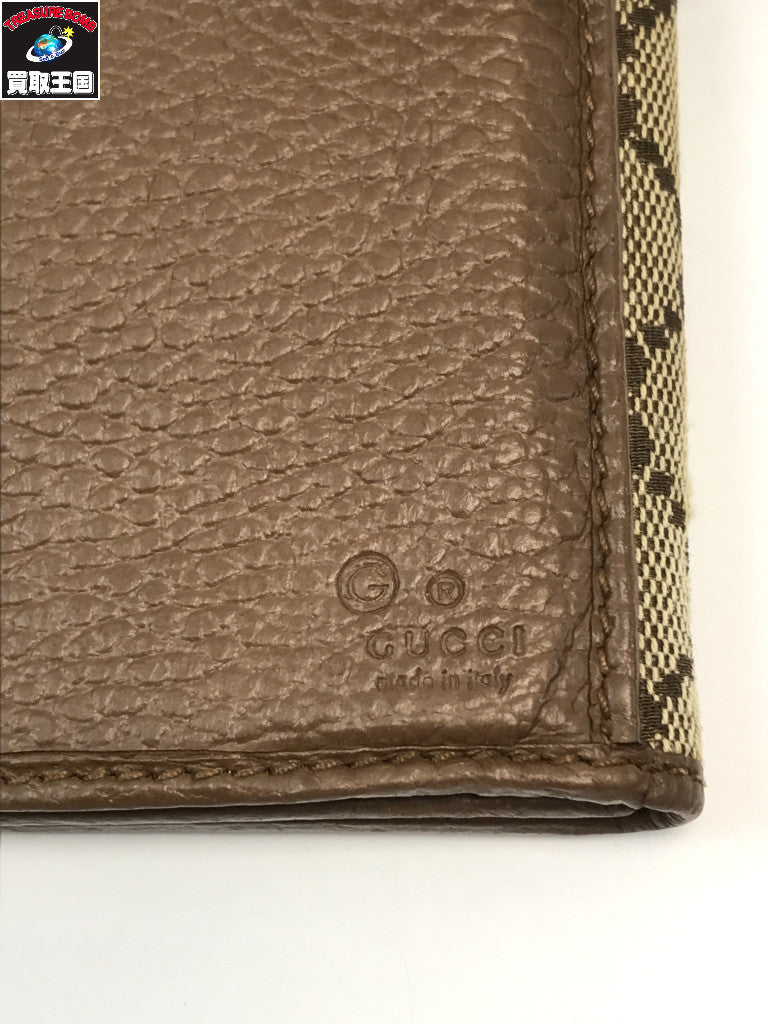 GUCCI 231841 GGキャンバス 長財布