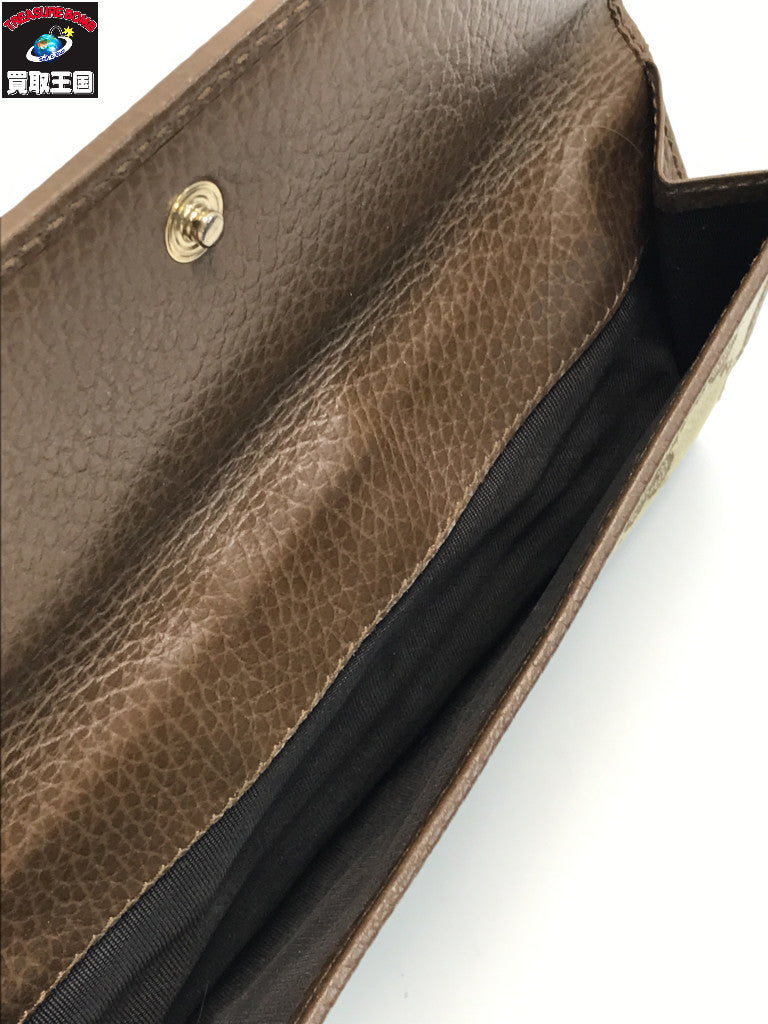 GUCCI 231841 GGキャンバス 長財布