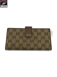 GUCCI 231841 GGキャンバス 長財布