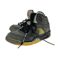 スニーカー ×OFF-WHITE AIR JORDAN 5 28.5cm 28.5cm (US10 1/2 UK10 EU47)