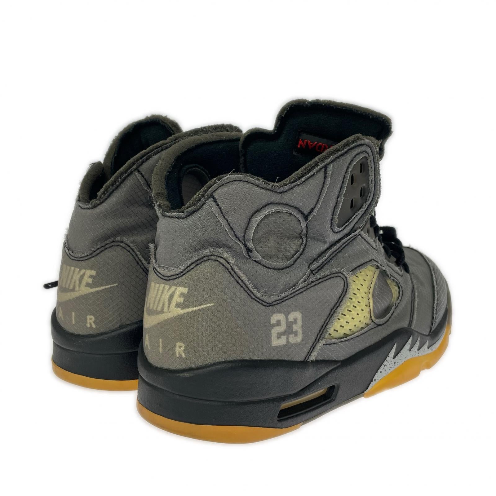 スニーカー ×OFF-WHITE AIR JORDAN 5 28.5cm 28.5cm (US10 1/2 UK10 EU47)