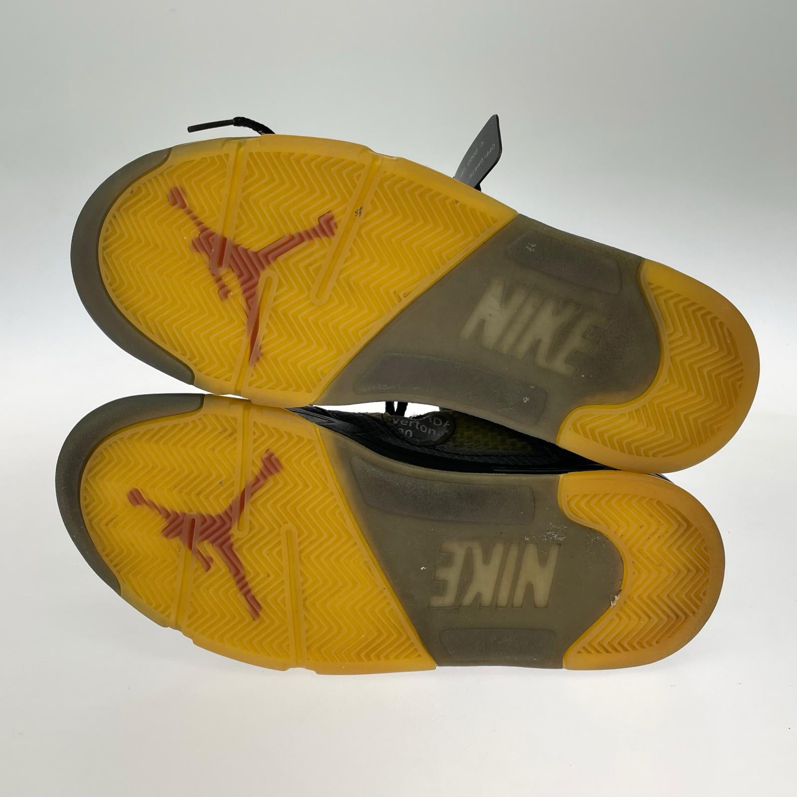 スニーカー ×OFF-WHITE AIR JORDAN 5 28.5cm 28.5cm (US10 1/2 UK10 EU47)