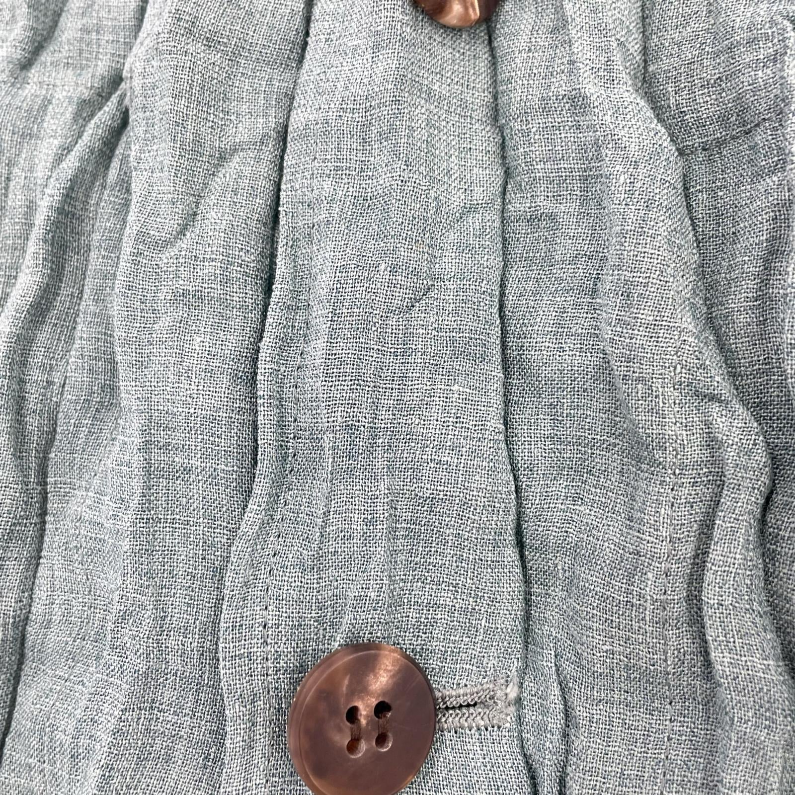 ジャケット ISSEY MIYAKE シワ加工プリーツシャツジャケット 2 グリーン グリーン