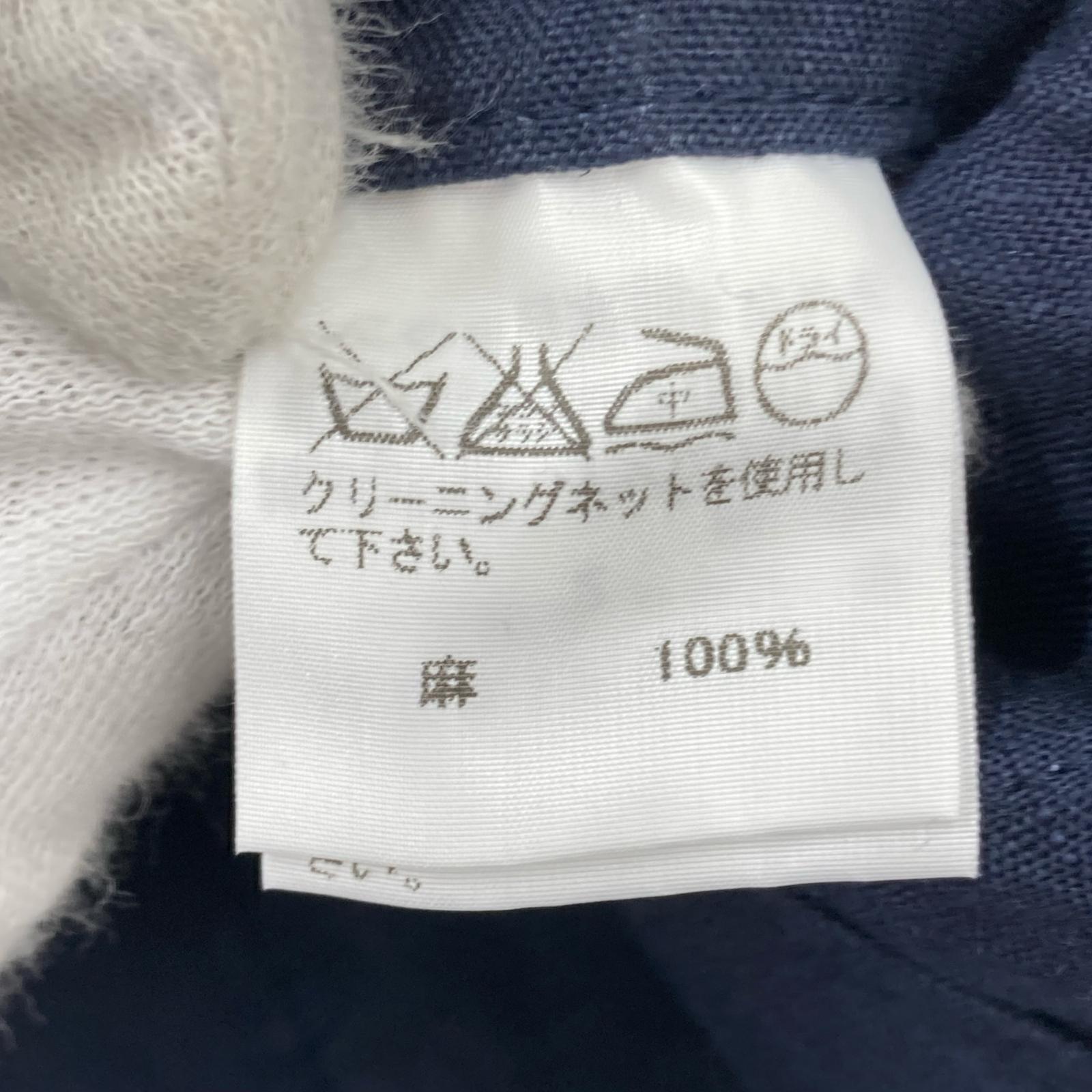 ジャケット ISSEY MIYAKE 名作 リネングラデーションジャケット 2 ブルー系