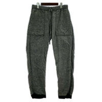 パンツ ISSEY MIYAKE リバーシブルリネンパンツ 3 ブラック×グレー