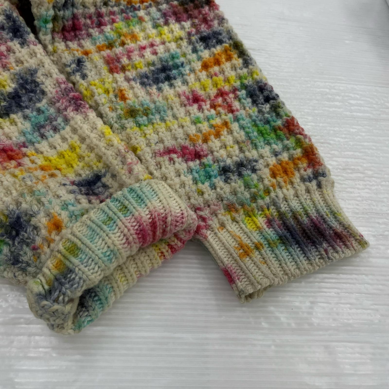 カーディガン 21AW Waffle Knit Cardigan L L マルチカラー