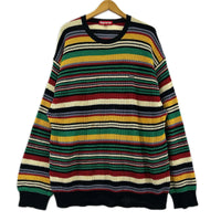 ニット 23AW Small Box Ribbed Sweater XL マルチカラー