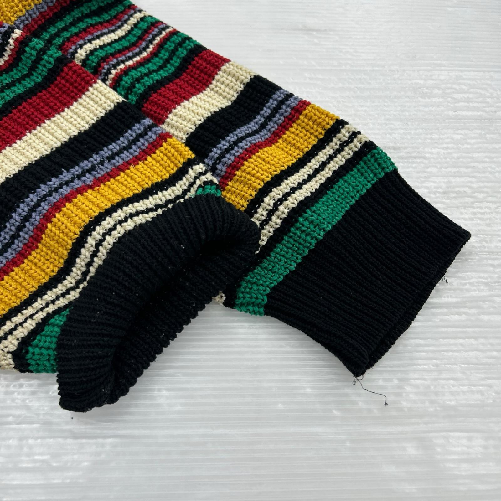 ニット 23AW Small Box Ribbed Sweater XL マルチカラー