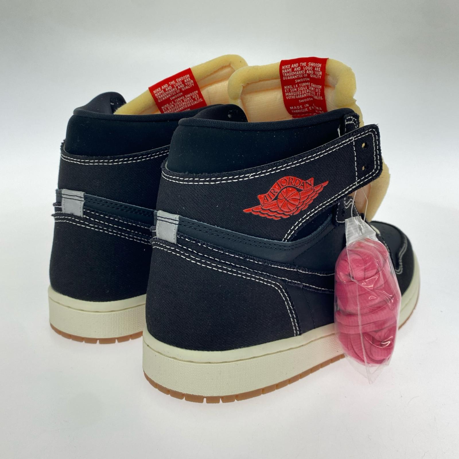 スニーカー AIR JORDAN 1 RETRO HIGH OG ブラック (28.0) 28cm (US10 UK9 1/2 EU46) ブラック