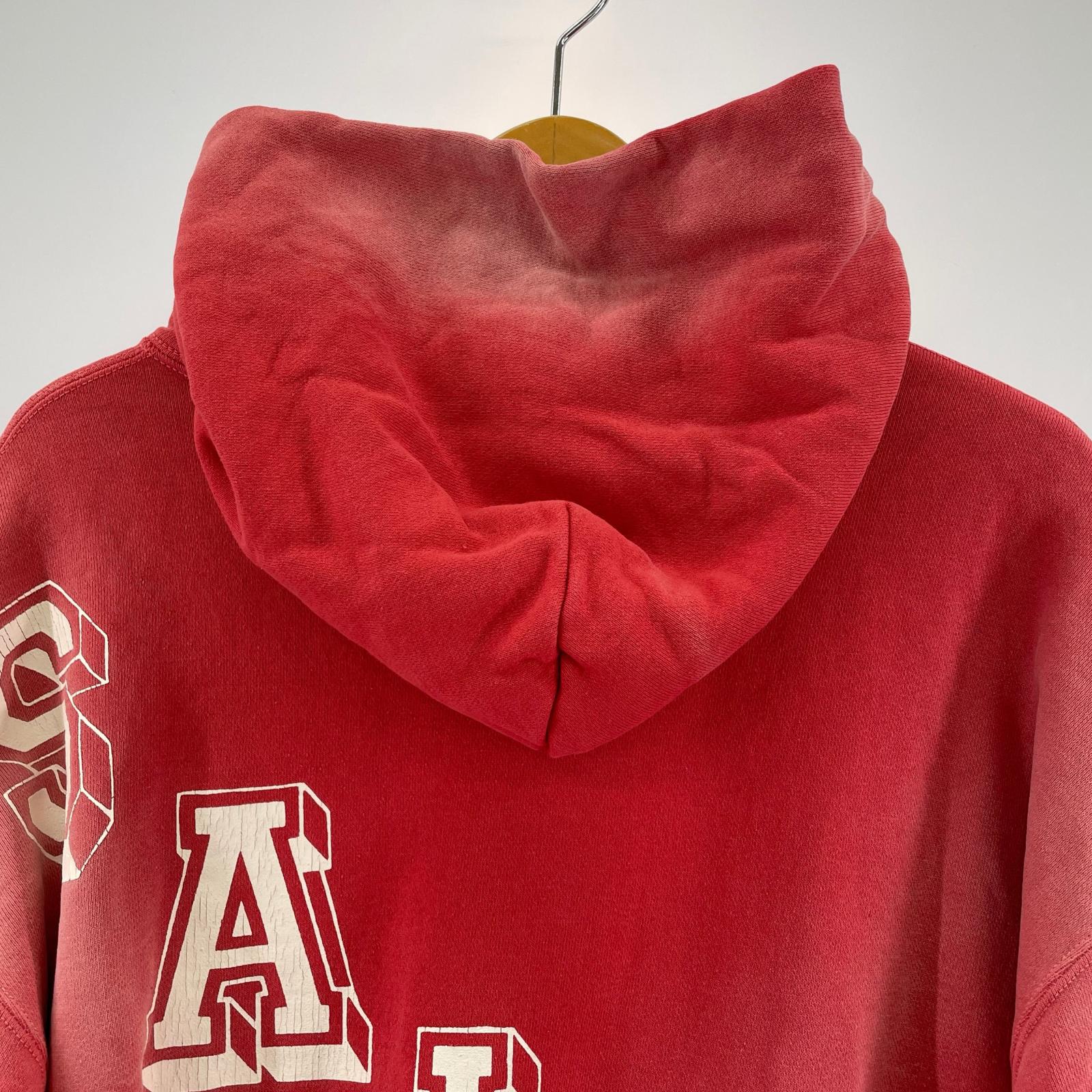パーカー HOODIE BABY MICHAEL フェード赤 (L) L レッド