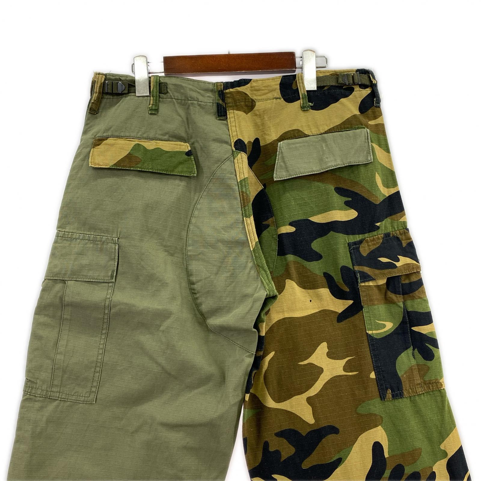 パンツ MILITARY フィールドパンツ リップ (実寸35) M マルチカラー