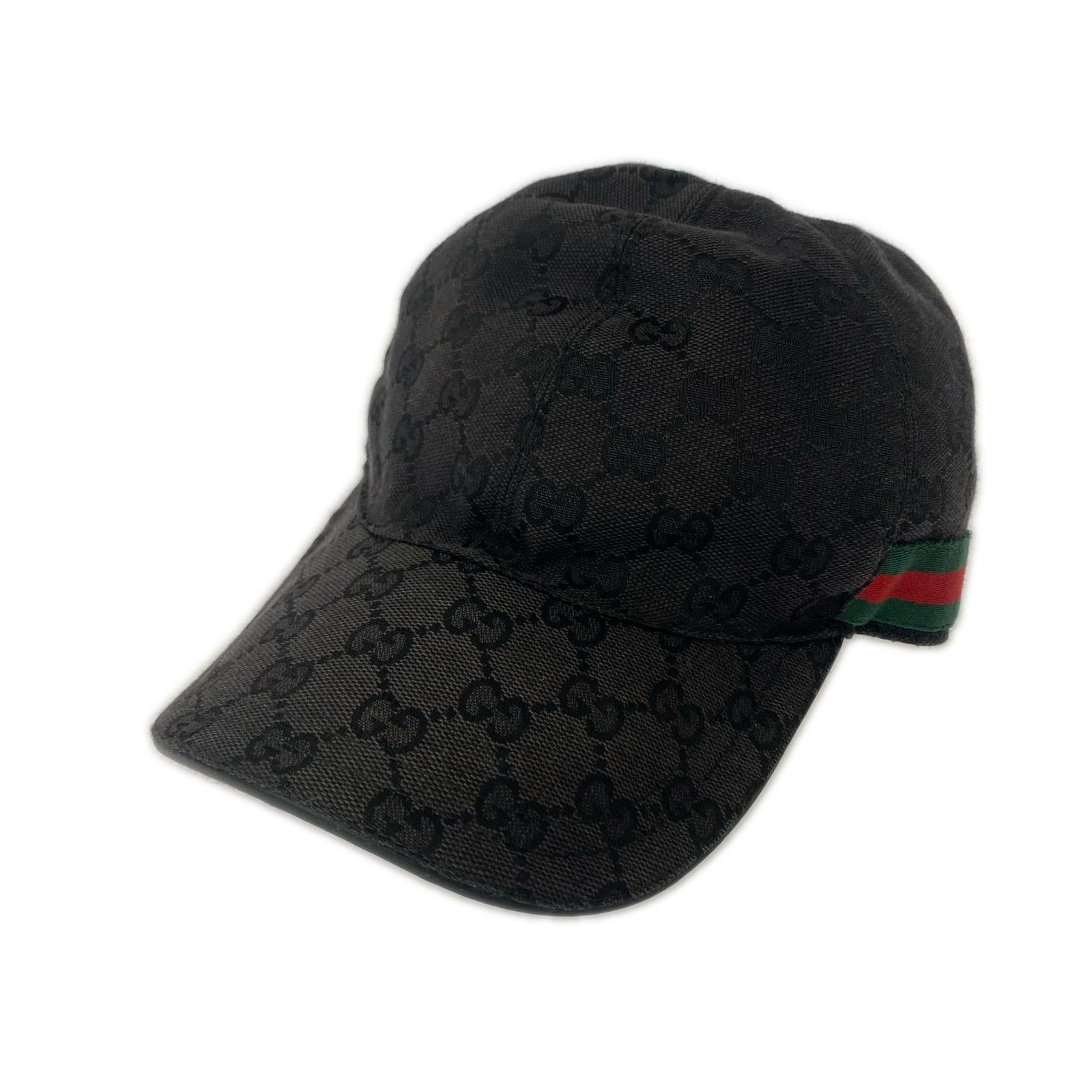 GUCCI/GGキャンバス/シェリーライン/キャップ