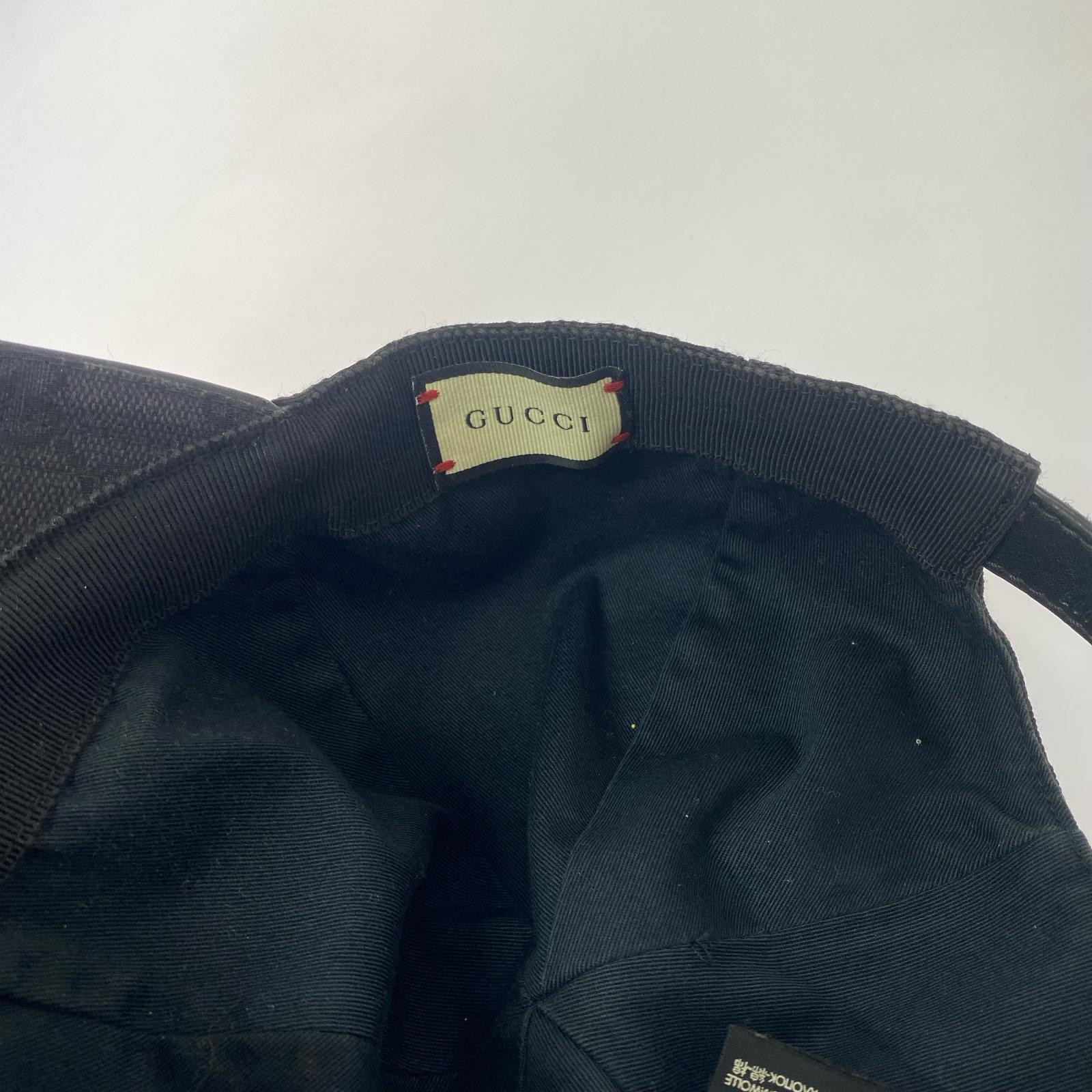 GUCCI/GGキャンバス/シェリーライン/キャップ
