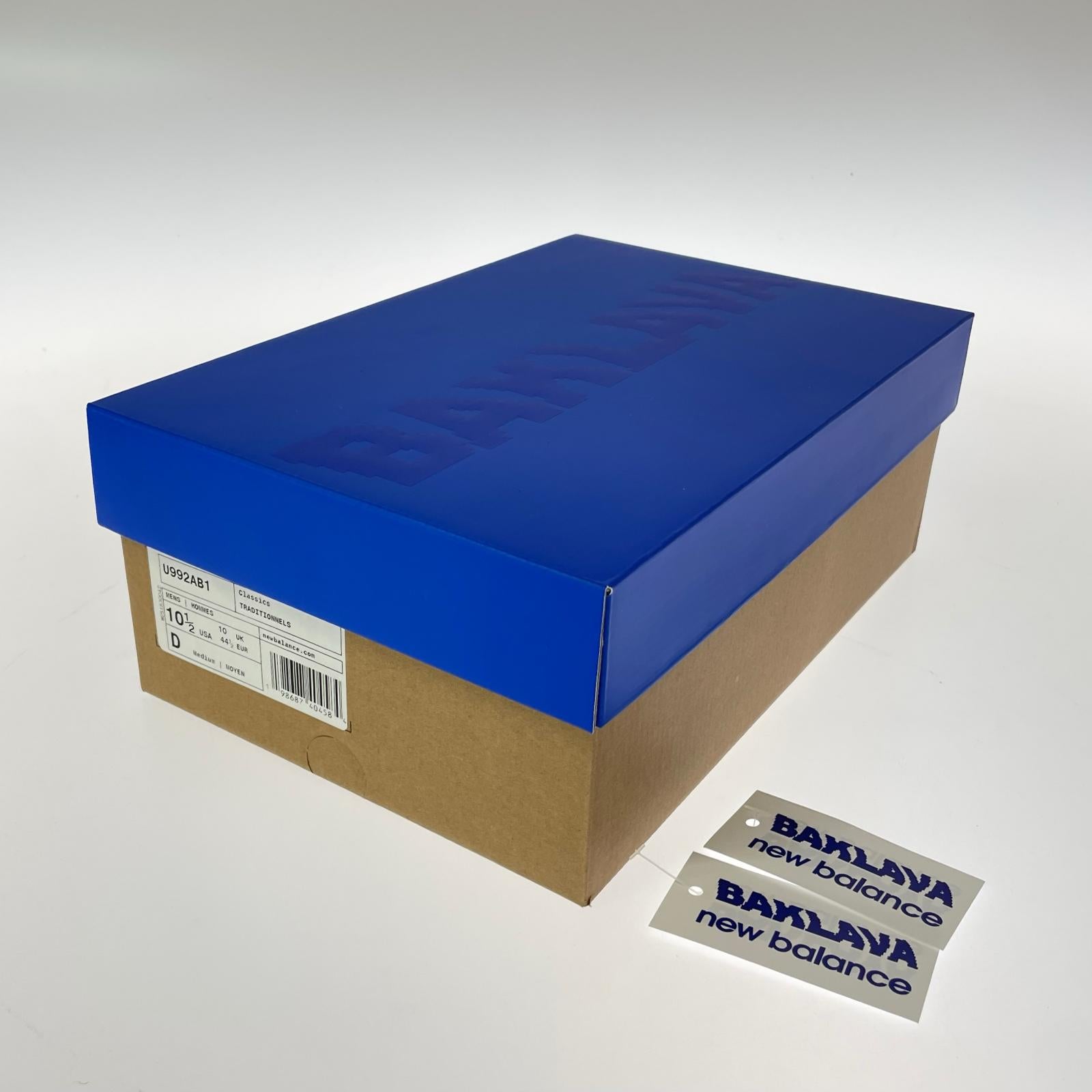 スニーカー BAKLAVA/U992AB1/28.5cm 28.5cm (US10 1/2 UK10 EU47) ブラウン