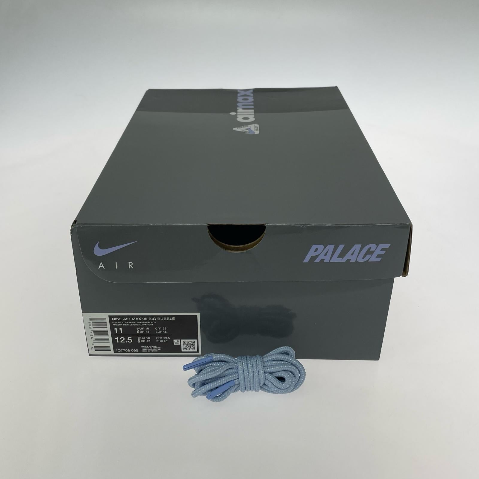 スニーカー PALACE/AIR MAX 95 BIG BUBBLE 29cm (US11 UK10 1/2 EU48) シルバー