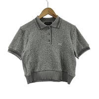 ポロシャツ short length polo shirt/GRY フリー グレー