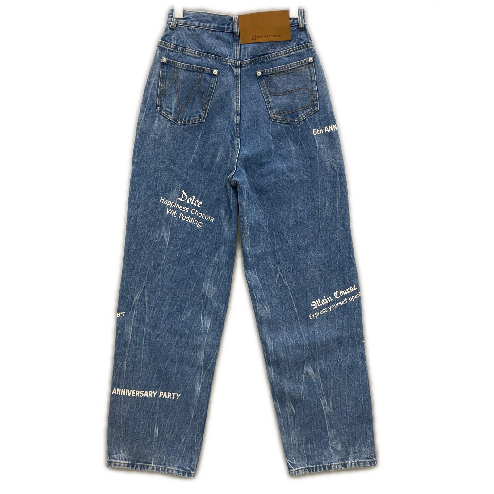 デニムパンツ 5th Anniversary denim 38 ブルー
